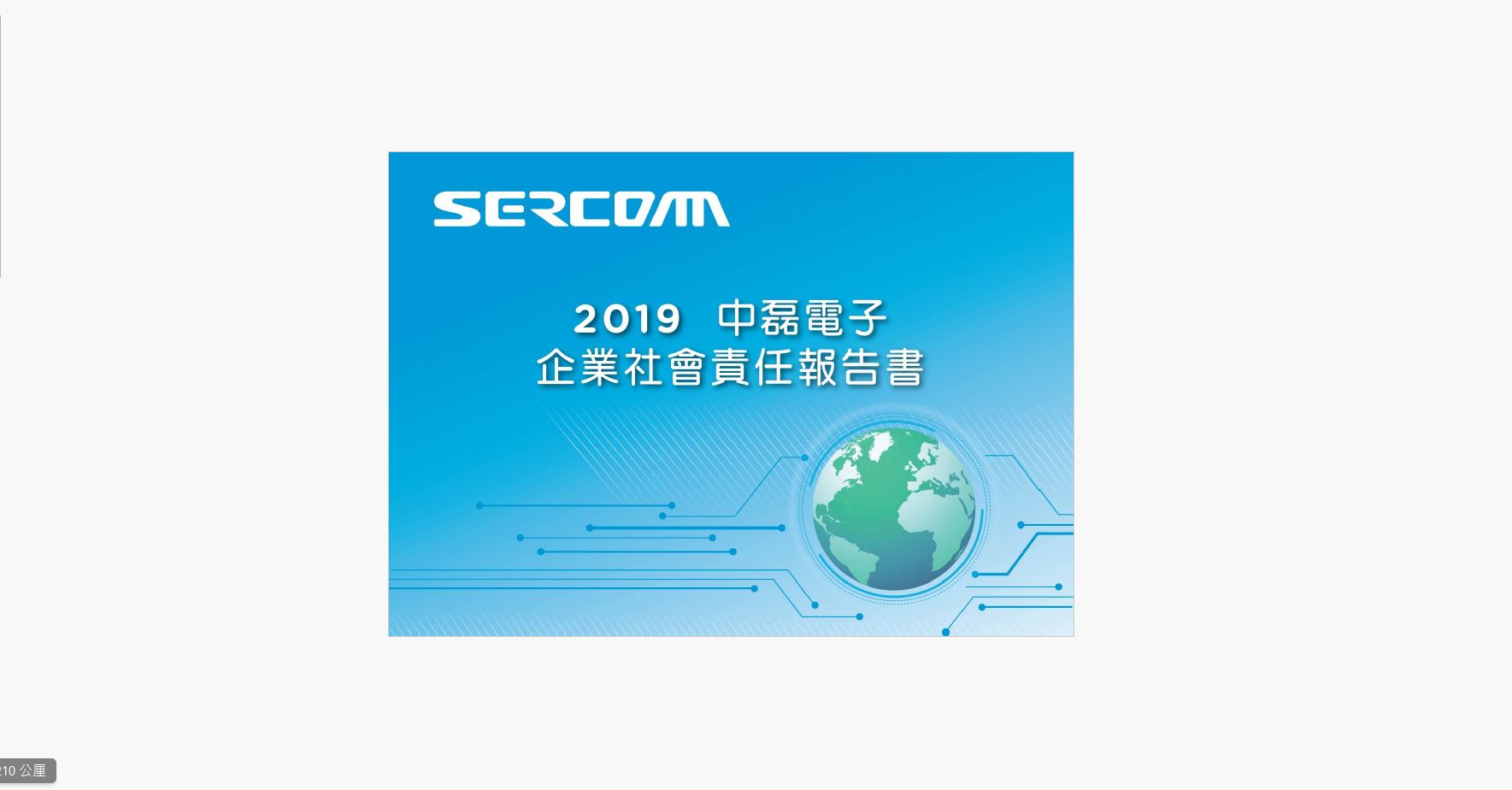 2019年社會責任報告書