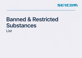Banned and Restricted Substances List